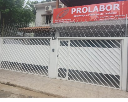 Fachada da sede da Prolabor, na Rua Gaspar Ricardo Júnior nº 135